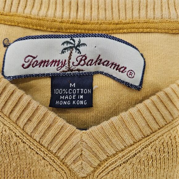 Men's/Women's V Neck Sweater by Tommy Bahama, Size Med. - Picture 2 of 8